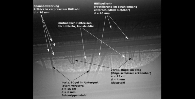 Bauteile identifizieren Roentgenbild 1 kommentiert